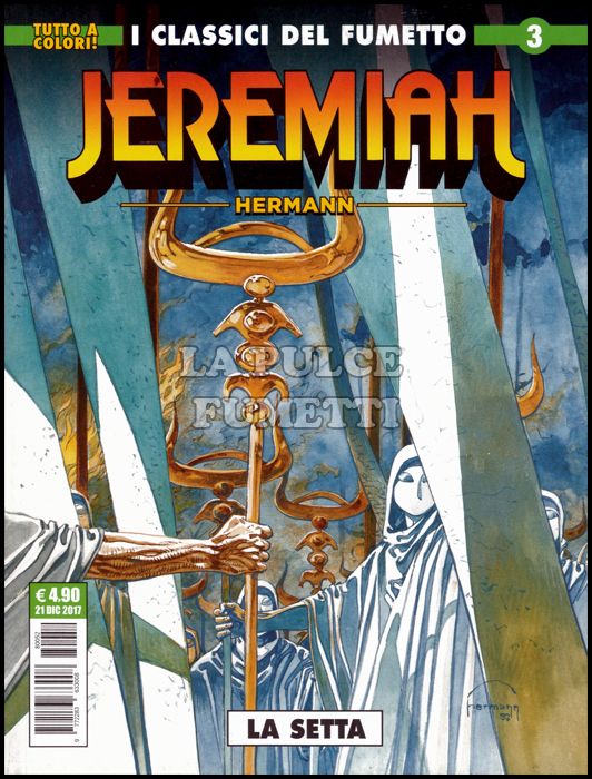 COSMO SERIE VERDE #    52 - I CLASSICI DEL FUMETTO 3 - JEREMIAH 3: LA SETTA